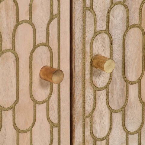 SZAFKI 3 SZT. 60X33X75CM LITE DREWNO MANGO