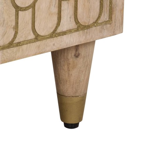 SZAFKI 3 SZT. 60X33X75CM LITE DREWNO MANGO