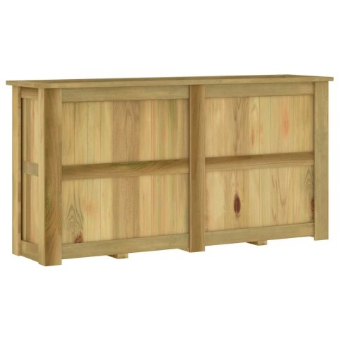 PODNIESIONA DONICA 196X50X100CM IMPREGNOWANE DREWNO SOSNOWE