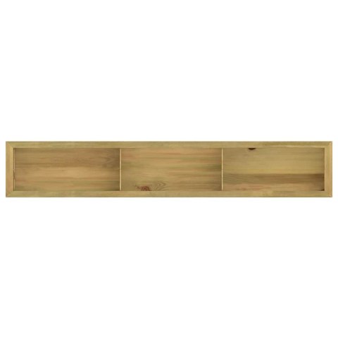 PODNIESIONA DONICA 291X50X50CM IMPREGNOWANE DREWNO SOSNOWE