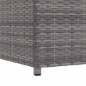 SKRZYNIA OGRODOWA SZARA 120X50X60CM RATTAN PE