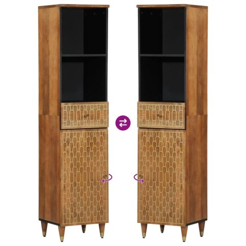 3-CZ. ZESTAW MEBLI ŁAZIENKOWYCH LITE DREWNO MANGO