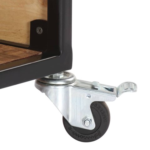 STOLIK KAWOWY 70X70X32CM LITE DREWNO AKACJOWE