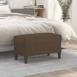 ŁAWKA BRĄZOWY 70X35X41CM TAPICEROWANA TKANINĄ