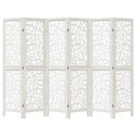 PARAWAN POKOJOWY 6-PANELOWY BIAŁY LITE DREWNO PAULOWNI