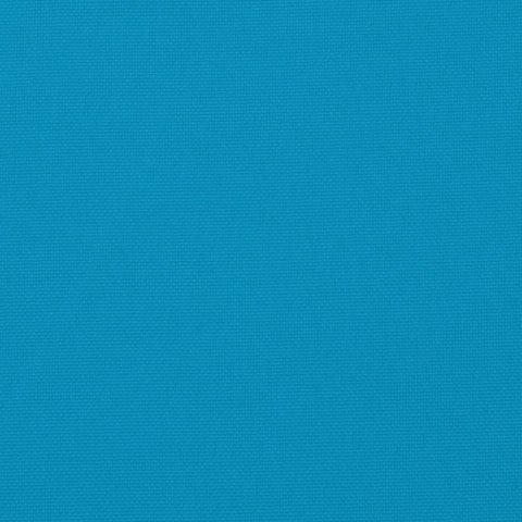 PODUSZKA NA ŁAWKĘ OGRODOWĄ JASNONIEBIESKA 110X50X7CM TKANINA