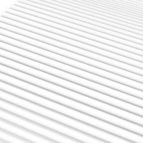 MATERAC PIANKOWY BIAŁY 120X220CM TWARDOŚĆ H2/H3