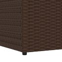 SKRZYNIA OGRODOWA BRĄZOWA 150X100X100CM RATTAN PE
