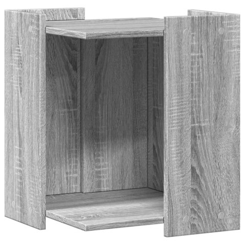 SZAFKA NA KUWETĘ SZARY DĄB SONOMA 42X42X51CM