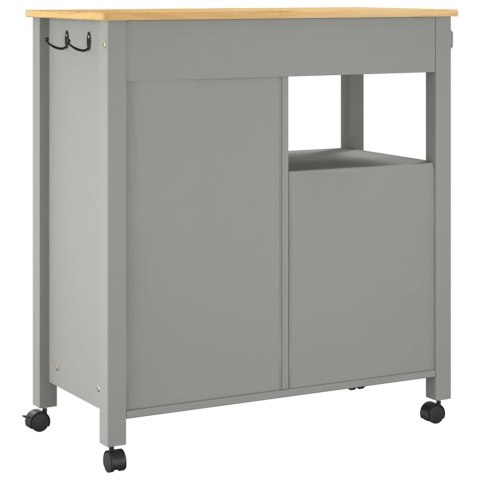 WÓZEK KUCHENNY MONZA 84X40X90CM LITE DREWNO SOSNOWE