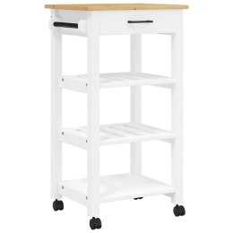 WÓZEK KUCHENNY MONZA 48X40X90CM LITE DREWNO SOSNOWE