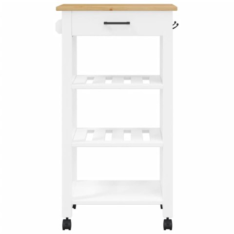 WÓZEK KUCHENNY MONZA 48X40X90CM LITE DREWNO SOSNOWE