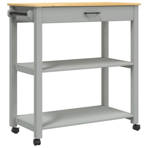 WÓZEK KUCHENNY MONZA 84X40X90CM LITE DREWNO SOSNOWE