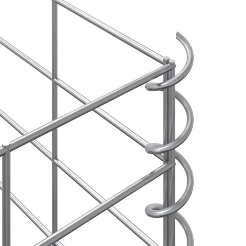 WYSOKIE DONICE GABIONOWE 3 SZT. 30X30X50CM ŻELAZO