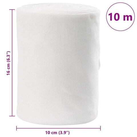 ZWIJANY MATERIAŁ RZEMIEŚLNICZY BIAŁY WŁÓKNINA 10X10X16CM