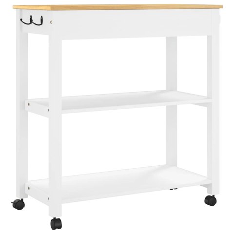 WÓZEK KUCHENNY MONZA 84X40X90CM LITE DREWNO SOSNOWE