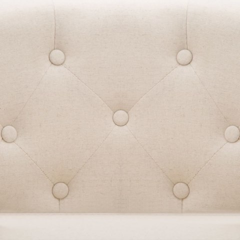 FOTEL BEŻOWY TKANINA