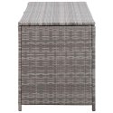 SKRZYNIA OGRODOWA SZARA 150X50X60CM RATTAN PE