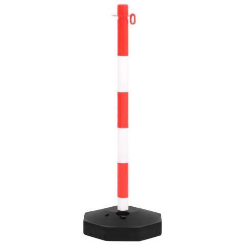 ZESTAW SŁUPKÓW Z 10-METROWYM PLASTIKOWYM ŁAŃCUCHEM