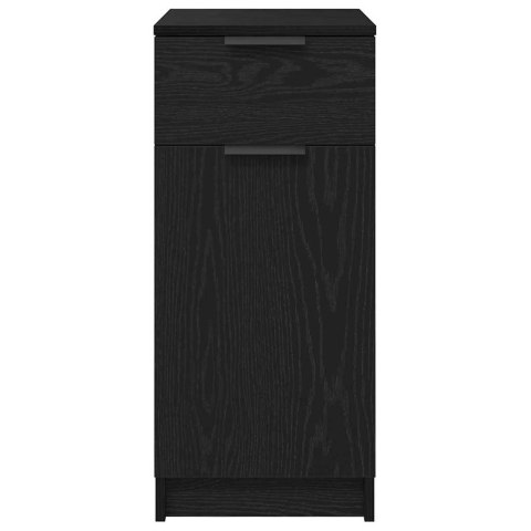 SZAFKA BIURKOWA CZARNY DĄB 33X50X75CM