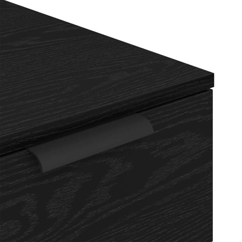 SZAFKA BIURKOWA CZARNY DĄB 33X50X75CM