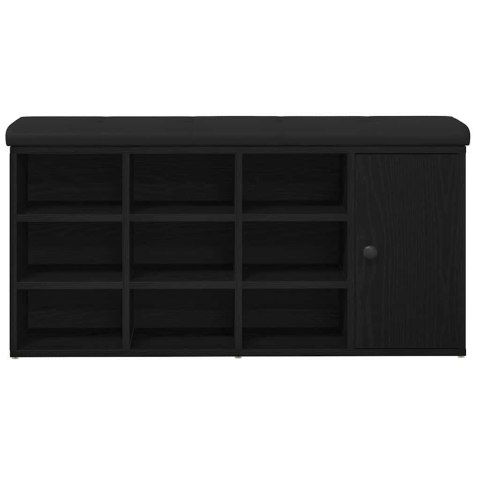 ŁAWKA NA BUTY CZARNY 100X30X48CM