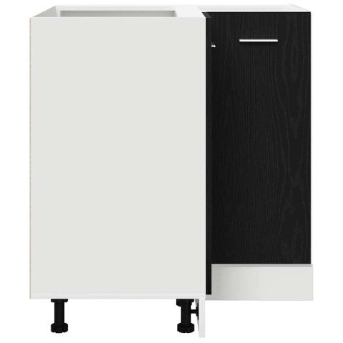 SZAFKA NAROŻNA DOLNA RIGA CZARNY DĄB 75,5X75,5X81,5CM