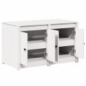 SZAFKA KUCHENNA BIAŁY 106X55X64CM LITE DREWNO SOSNOWE