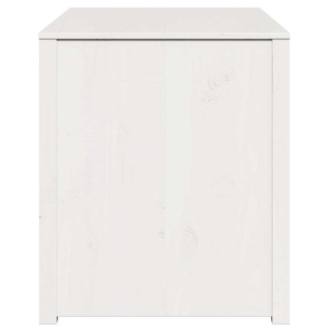 SZAFKA KUCHENNA BIAŁY 106X55X64CM LITE DREWNO SOSNOWE