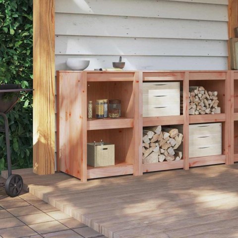 SZAFKA KUCHENNA BRĄZOWY 55X55X92CM LITE DREWNO DAGLEZJI