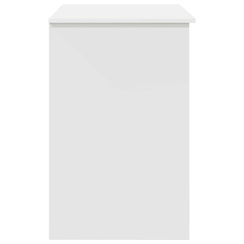 BIURKO Z PÓŁKĄ BIAŁY 90X49.5X75CM