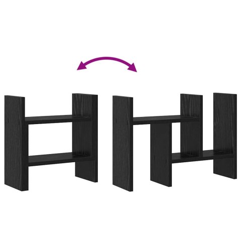 ORGANIZATOR BIURKA CZARNY DĄB 34.5X15.5X35.5CM