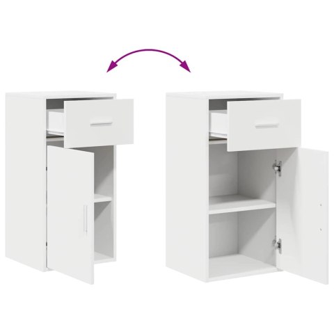 KOMODA BIAŁY 38X34,5X75CM