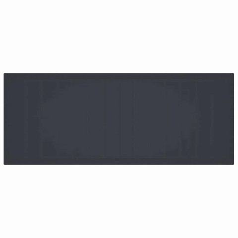 STÓŁ OGRODOWY ANTRACYT 250X100X73CM POLIRATTAN