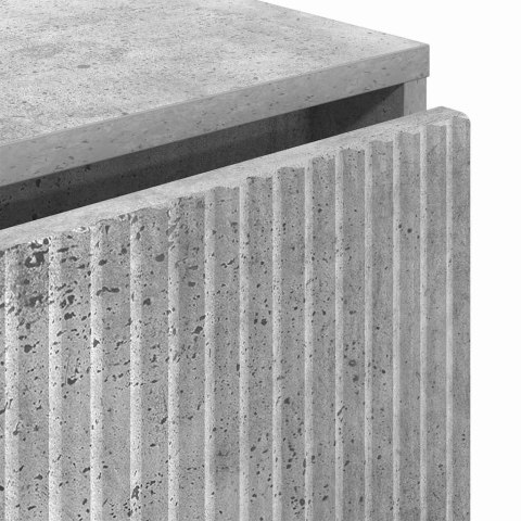 BUFET BETONOWY SZARY 79.5X33X82CM
