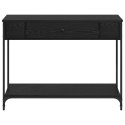 KONSOLA CZARNY DĄB 100X34.5X75CM