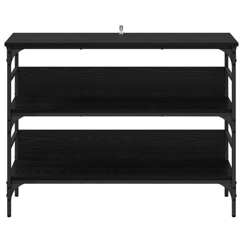 KONSOLA CZARNY DĄB 100X32X75CM