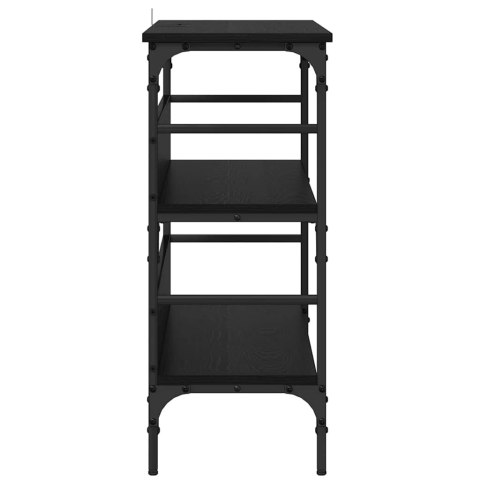 KONSOLA CZARNY DĄB 100X32X75CM