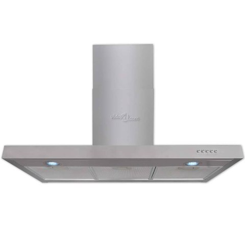 PŁASKI OKAP KUCHENNY 900 MM STAL NIERDZEWNA