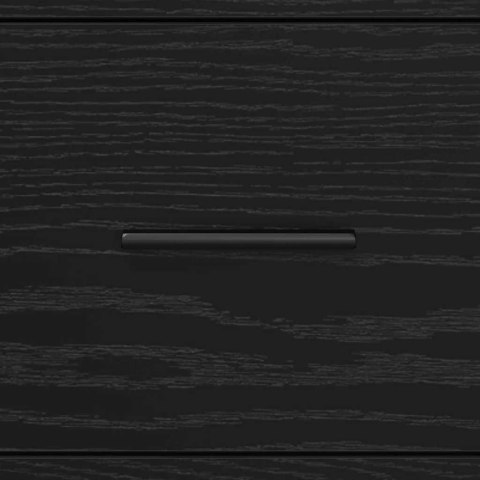 SZAFKA ŁAZIENKOWA Z SZUFLADĄ CZARNY DĄB 35X37.5X166CM