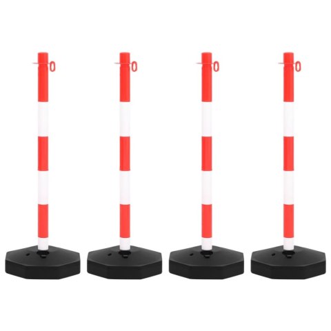 ZESTAW SŁUPKÓW Z 10-METROWYM PLASTIKOWYM ŁAŃCUCHEM