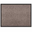 DYWANIK DRZWIOWY BEŻOWY 60X80CM TKANINA TEDDY