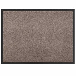 DYWANIK DRZWIOWY BEŻOWY 60X80CM TKANINA TEDDY