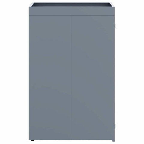 PRZECHOWYWANIE POJEMNIKA NA KÓŁKACH Z DACHEM NA PLANTERY DLA JEDNEGO POJEMNIKA 240L