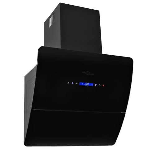 ŚCIENNY OKAP KUCHENNY STAL NIERDZEWNA 756 M³/H 60CM CZARNY