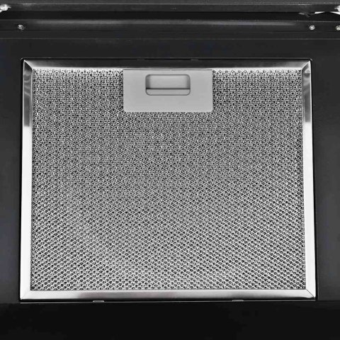 ŚCIENNY OKAP KUCHENNY STAL NIERDZEWNA 756 M³/H 60CM CZARNY