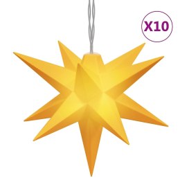 VidaXL Sznur świecących lampek, 10 LED, żółte, 10 cm
