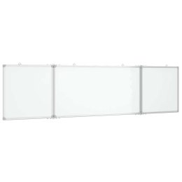 TABLICA MAGNETYCZNA SKŁADANA 200X50X1,7CM ALUMINIOWA