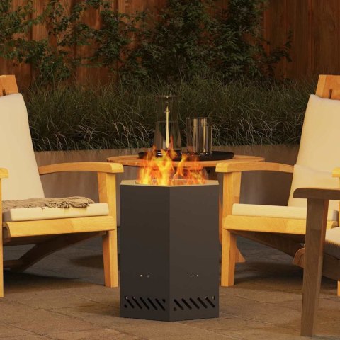 FIRE PIT BLACK 38X38X51CM COLD-ROLLED STEEL