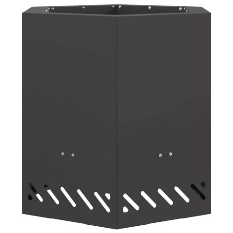 FIRE PIT BLACK 48X48X51CM COLD-ROLLED STEEL